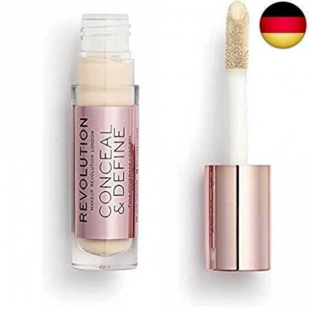 C1 Makeup Revolution Conceal And Define Concealer C1.🌴